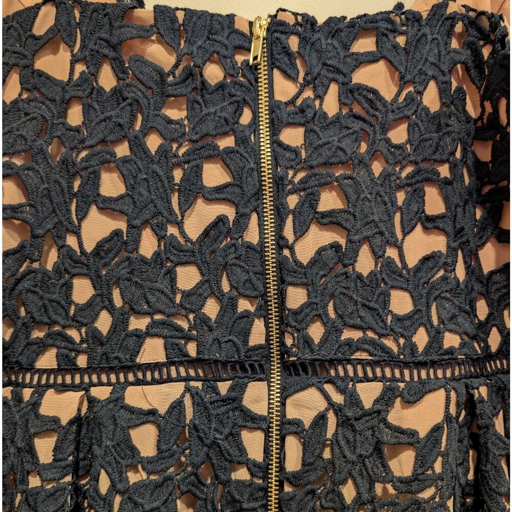 So Fancy Lace Navy Midi Dress City Chic Plus Size 20 - Picture 10 of 12